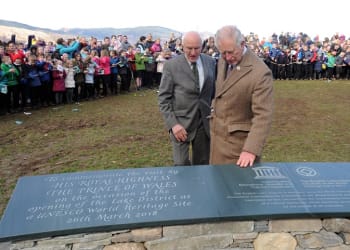 Royal welcome at Lake District World Heritage celebration