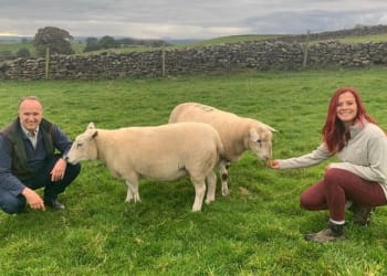 MP and the Red Shepherdess join forces in Backing British Farmers