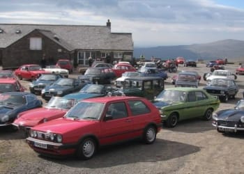 Wigton Motor Club meet “Practical Classics” magazine staff at Hartside
