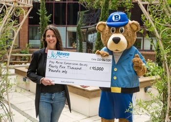 Haven’s Lakeland Leisure Park raises £1,930 for Marine Conservation Society