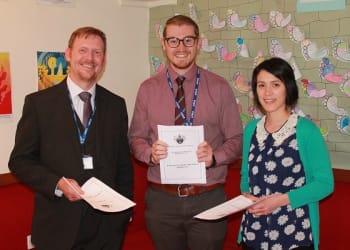St Benedict’s School celebrates glowing report from Diocese of Lancaster