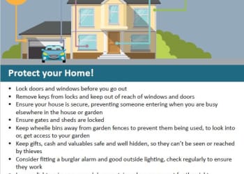 Don’t leave your home open to thieves this summer
