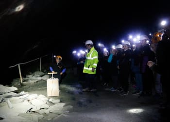 Brand new multimedia mine tour explodes into action at Honister Slate Mine