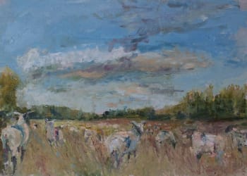 ‘Fabric of Vision’ Drawings and Paintings by Beatrice Hasell-McCosh at Dalemain
