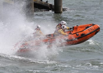 Barrow RNLI Lifeboat called to assist with rescue in Walney Channel