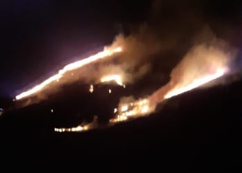 Fire safety warning issued after wild fire on Cumbria fells