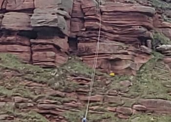 Paraglider rescued from St Bees cliff