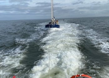 Baby and four adults rescued from Allonby Bay