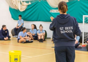 St Bees pupils show how to bin it your way