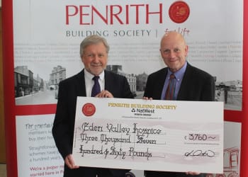 Charity partnership raises thousands for local hospice