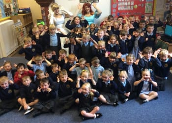 Royal Treat for Moor Row schoolchildren