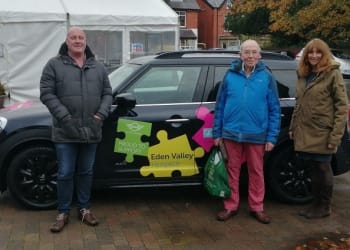 86 miles in 86 days for hospice fundraiser