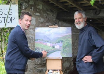 Landscape journey leads Penrith TIC to artist studio’s bus stop