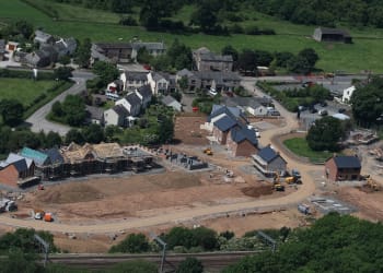 Bird’s eye view of The Oaks in Clifton