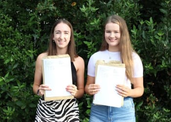 West Lakes Academy students receive their 2020 A Level results.