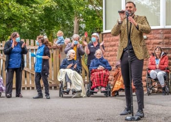 Cumbrian actor praised after raising over £11,000 for Hospice at Home West Cumbria