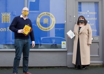 Barrow MP donates young people’s books to Furness Peninsula Rotary