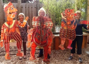 India’s shaddow puppets come to Cumbria