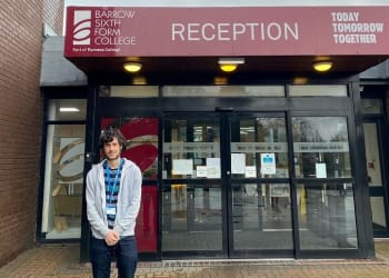 Sixthformer aims to brighten Barrow with new project