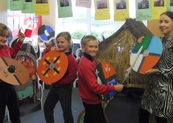 Student teacher making history at North Cumbrian primary school