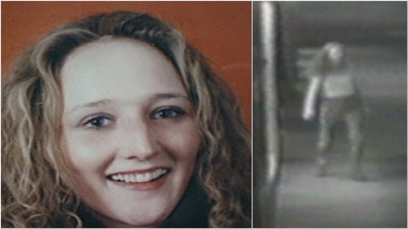 Janet Murgatroyd, (right) Janet pictured on CCTV in the early hours of June 16, 1996