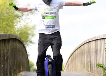 1000 mile unicycle challenge to support vulnerable children