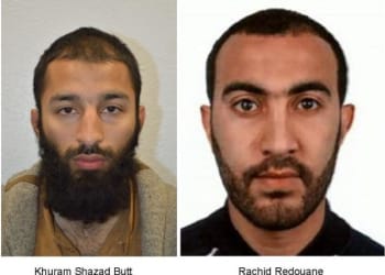 Police name two shot dead by police following London terrorist attack