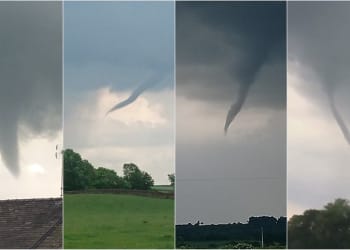WATCH: Funnel cloud spotted over Eden Valley