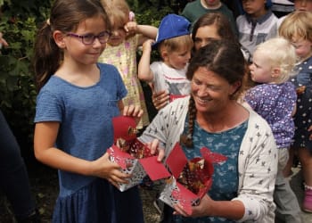 Lake District Wildlife Park flying high after BIG Butterfly release