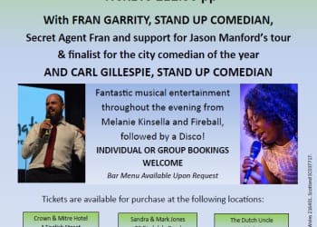 Carlisle comedy night will raise funds for NSPCC