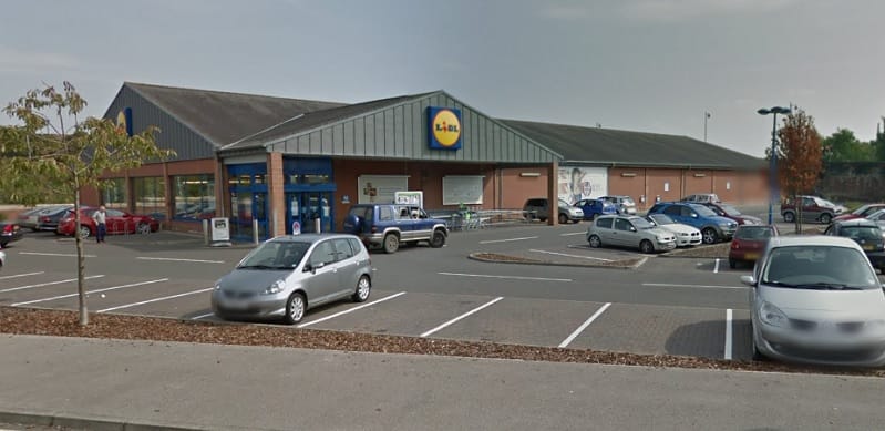 Robbery at Carlisle's Lidl supermarket (pictured)