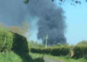 Firefighters tackle Longtown farm blaze