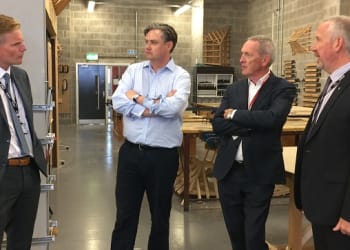 Lord Hutton praises Barrow college’s ‘impressive facilities’