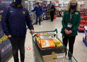 Whitehaven AFC launch successful foodbank campaign