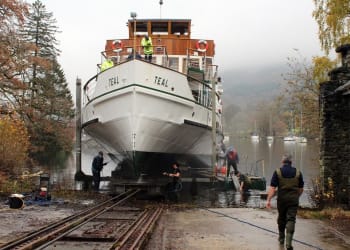 Windermere Lake Cruises to take six boats out of the water this month for planned winter maintenance