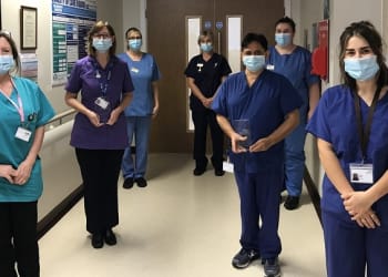 Maternity Team are voted winners by UCLan students