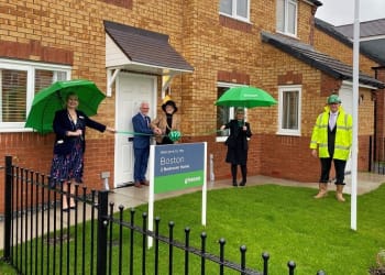 Mayor Opens New Show Homes At £17 Million Development in Carlisle