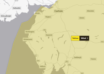 Met Office weather warning: Gusts of up to 70mph predicted