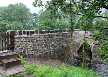 Historic bridge is restored to former glory