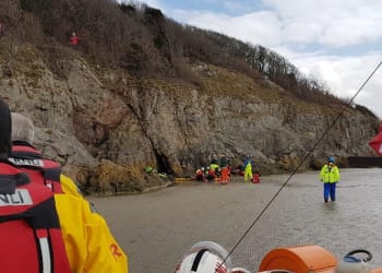 Elderly woman hurt in Arnside cliff fall