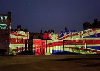 Muncaster Castle VE Day and NHS Tributes