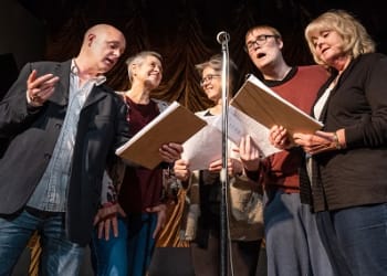 Workington Playgoers become the first British amateurs to perform three classic Agatha Christie radio plays