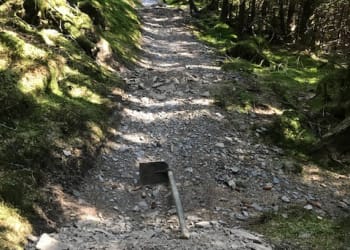 Reckless trail modifications put mountain bikers at risk