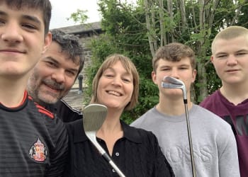 Family’s golfing challenge raises just shy of £150 for South Lakes carers