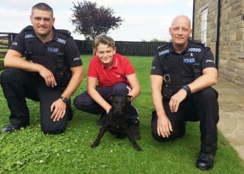 Pet pooch hailed a “hero” after finding missing elderly woman