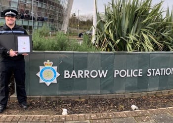 Cumbria officer wins National Family Liaison Officer Award