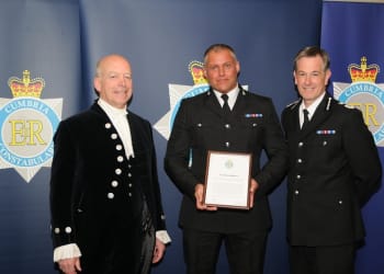 Officer rescued elderly woman from River Eamont