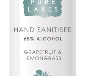 Pure Lakes Skincare launches 65% alcohol sanitiser in signature Grapefruit & Lemongrass blend