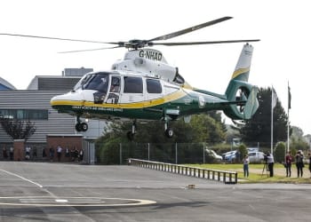 New air ambulance helicopter begins work