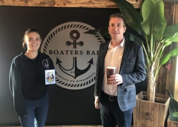 Brewing company ensures there’s a ‘Swift Half’ on tap to celebrate new vessel